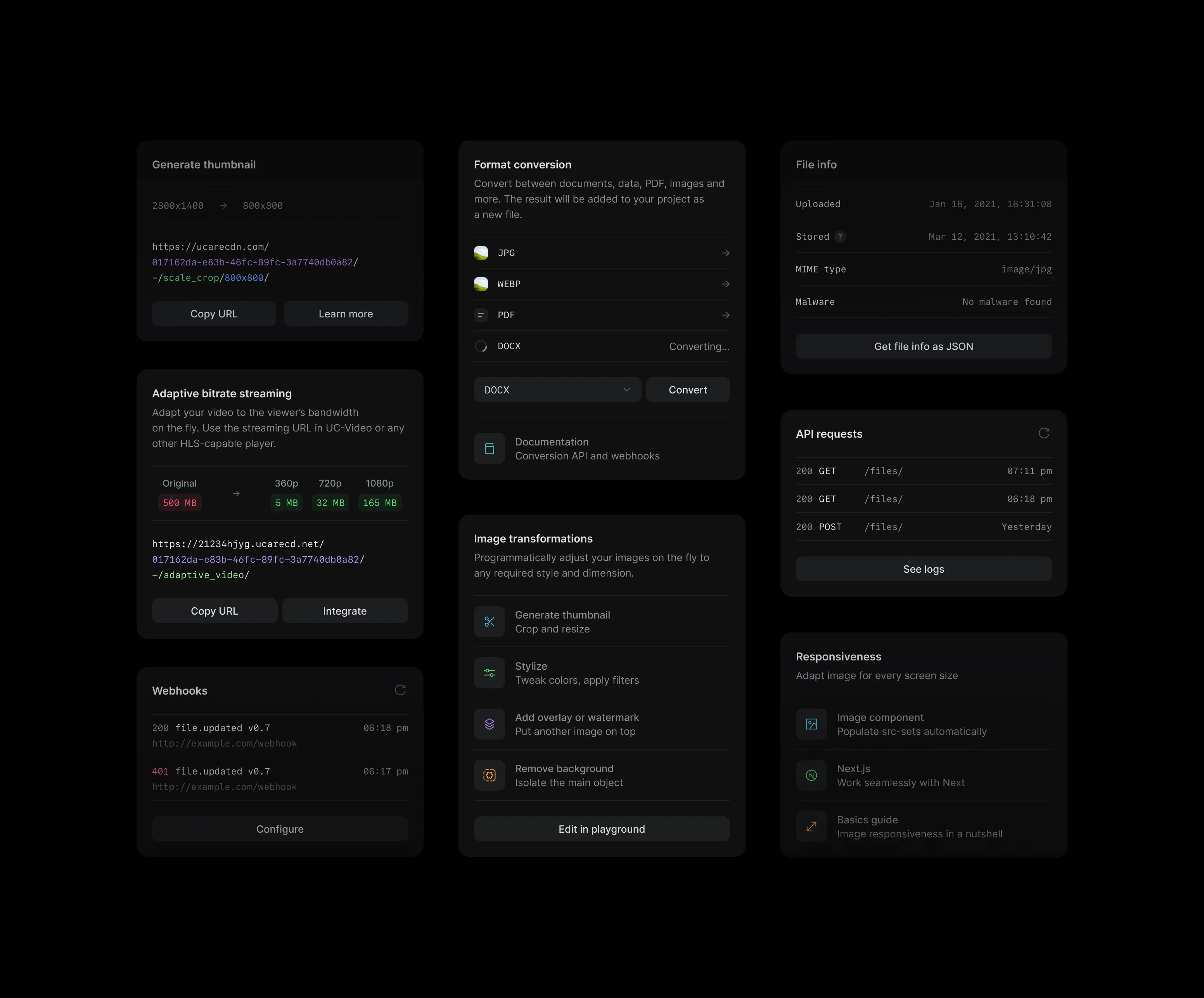 File modules