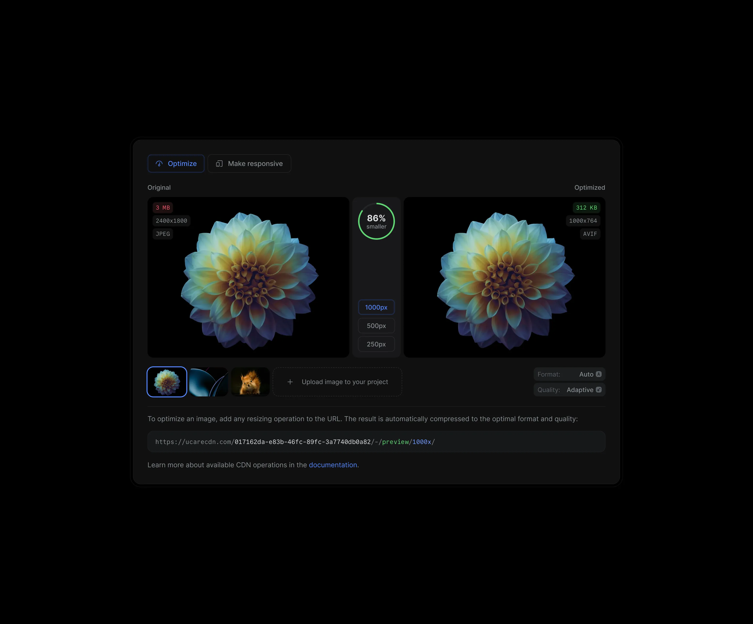 Optimization demo